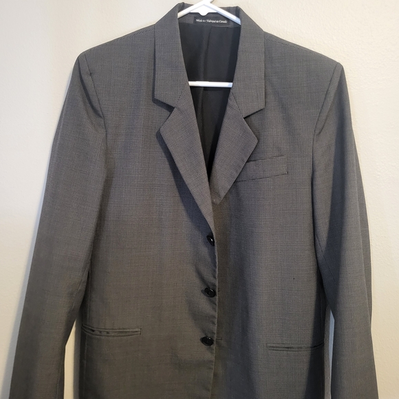 Perry Ellis Charcoal Blazer - Picture 1 of 2